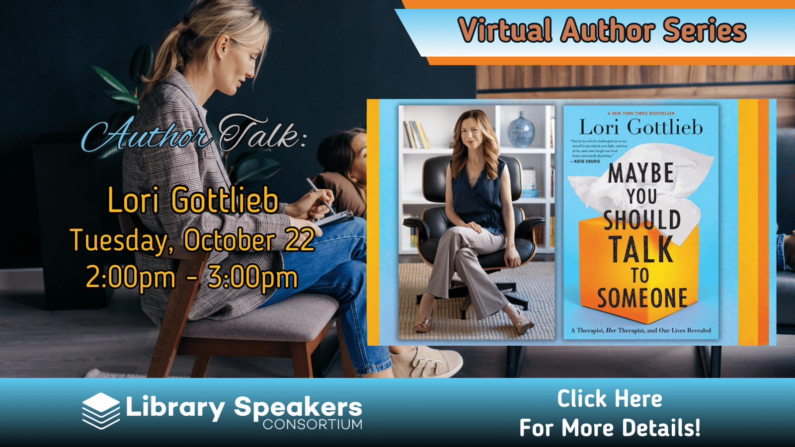 Join us for this insightful virtual author talk!